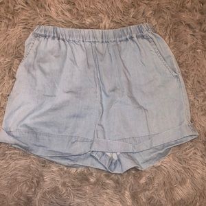 Light Blue comfy shorts